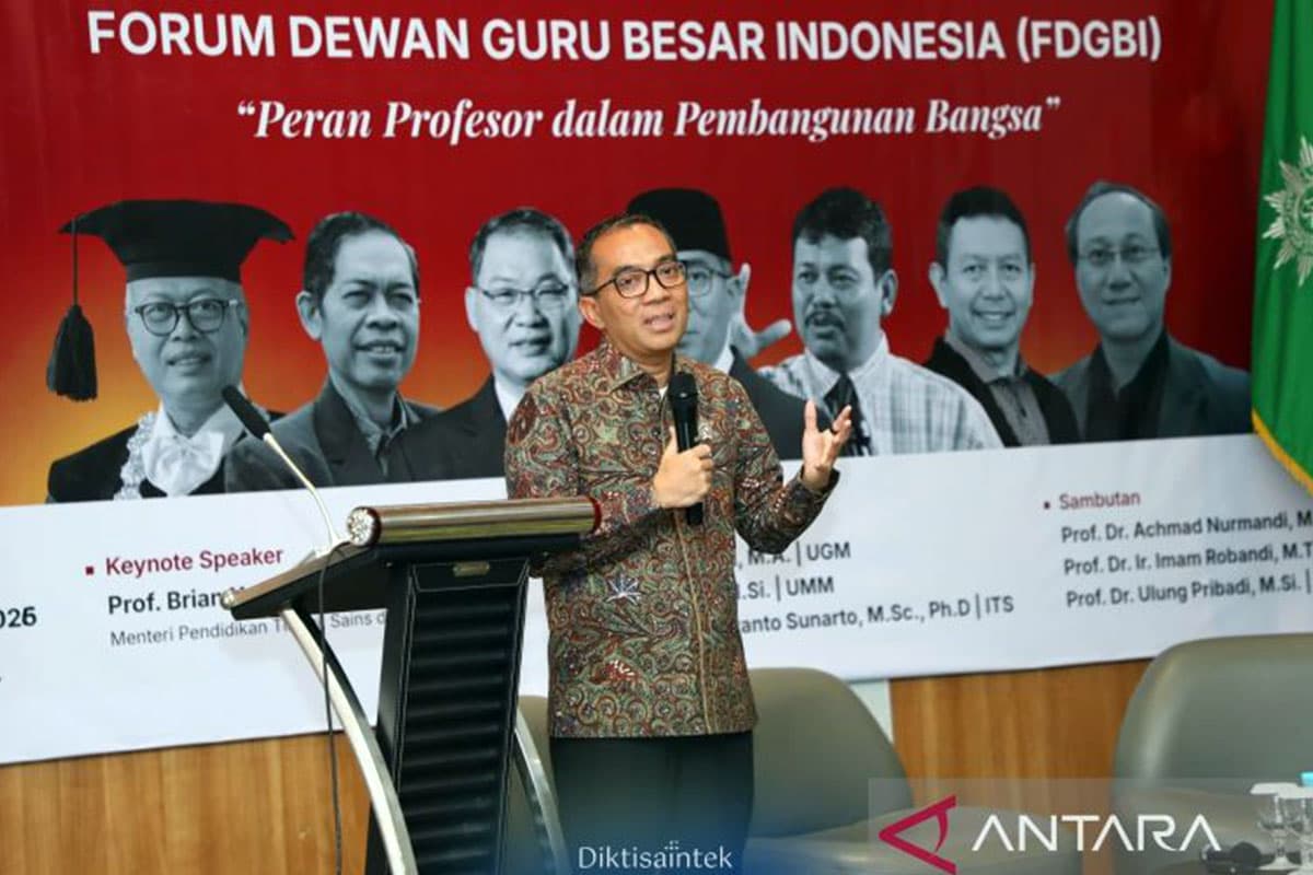 Mendiktisaintek Ajak Guru Besar Fokus pada 'Passion' Riset dan Transformasi Industri